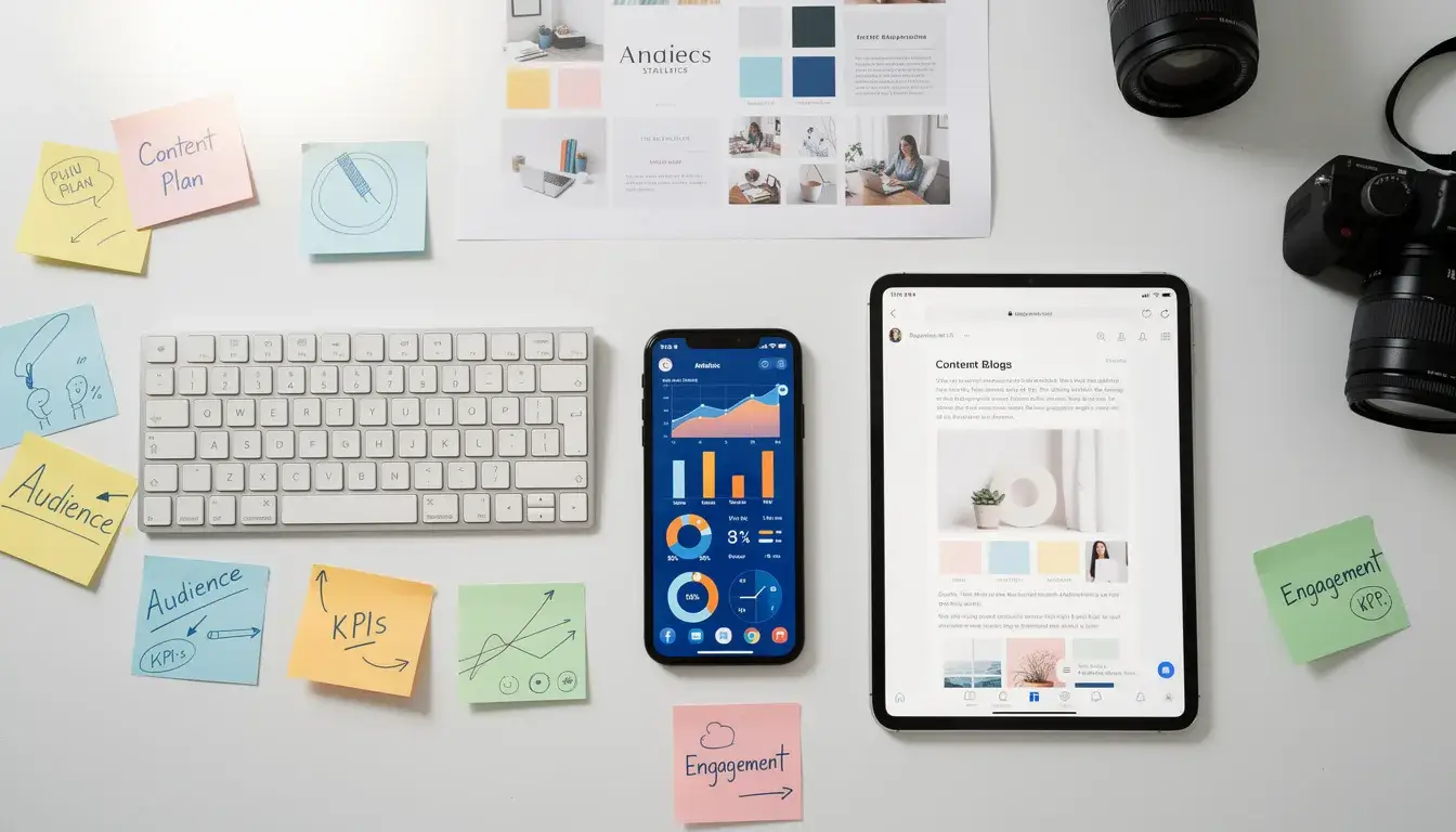 AI content creation tools and workspace setup