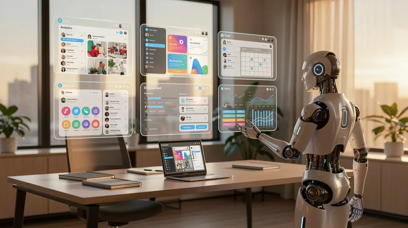 social media ai agent