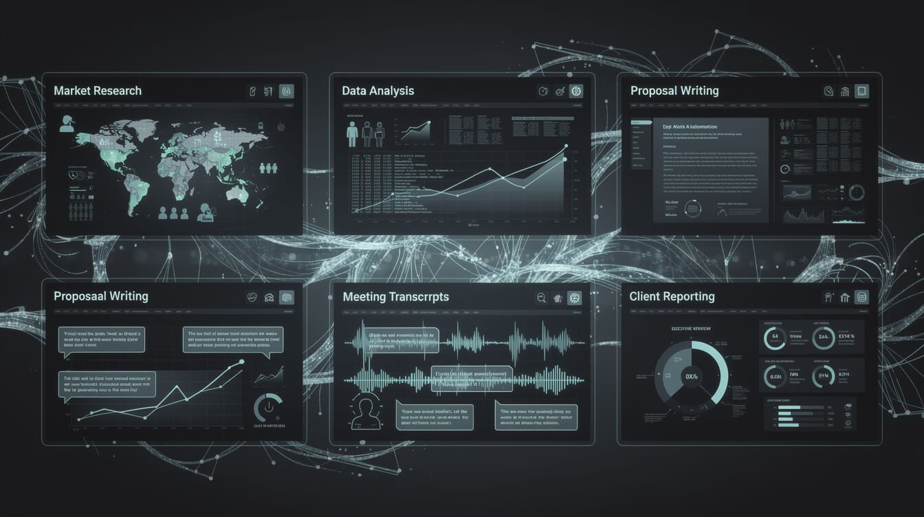 consulting tasks AI automation