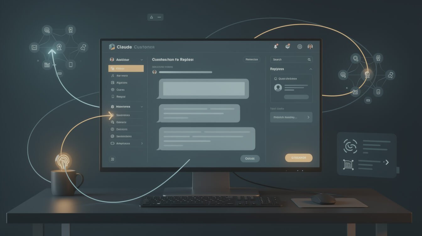 Setting up automated customer service email replies with Claude