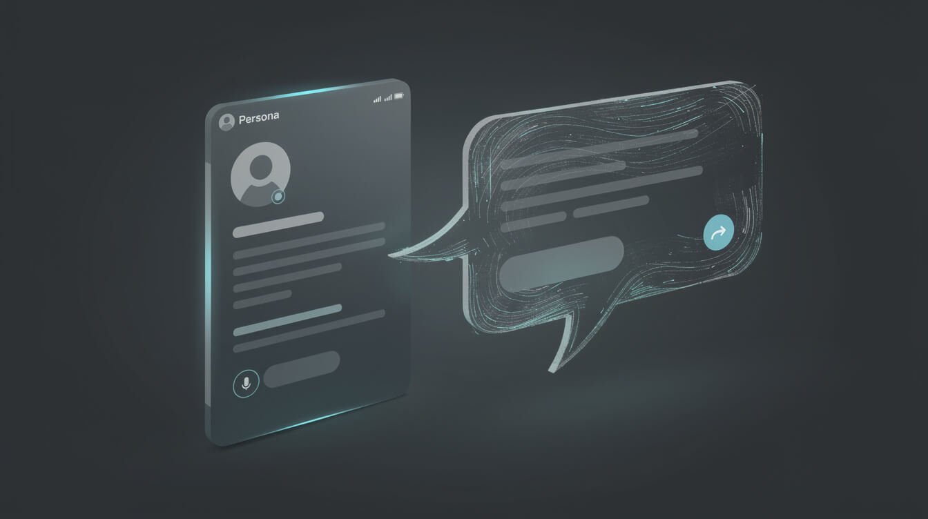AI drafting a personal one-to-one email reply from a persona file