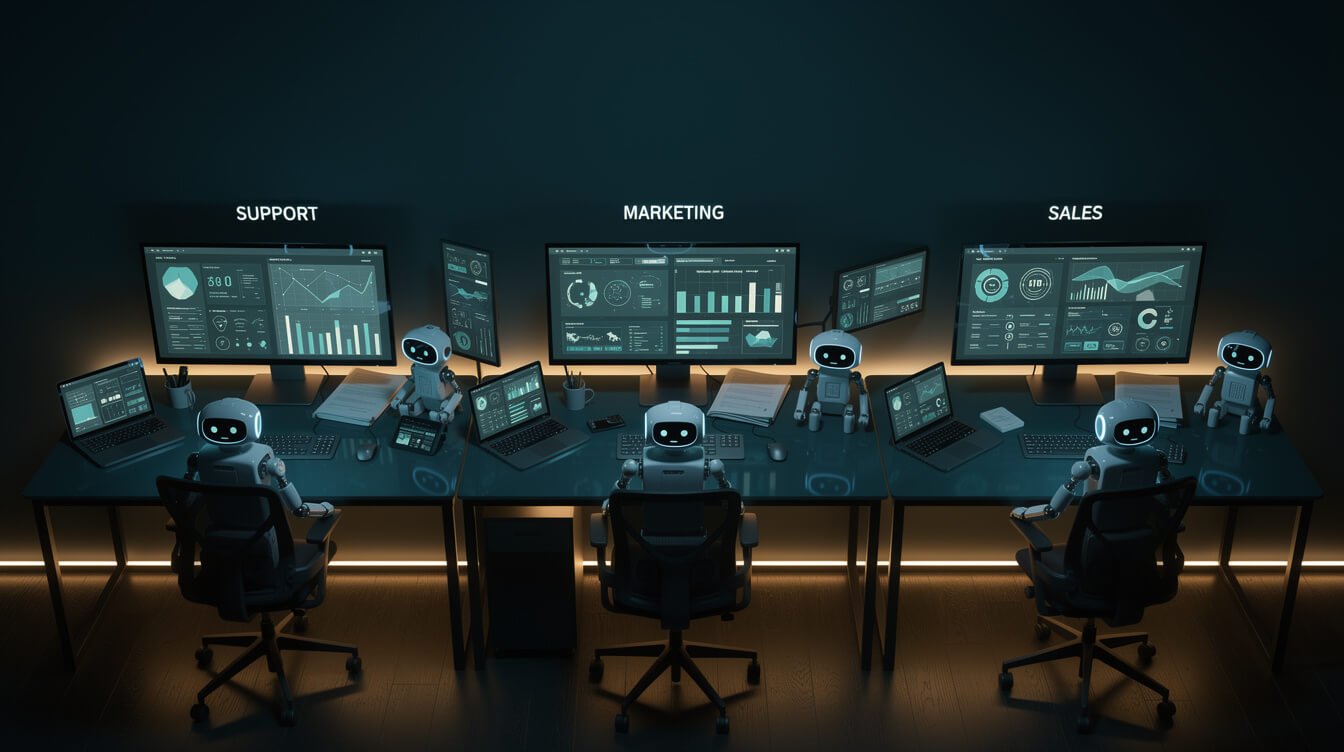 最適合小型企業的AI代理,依職位分類