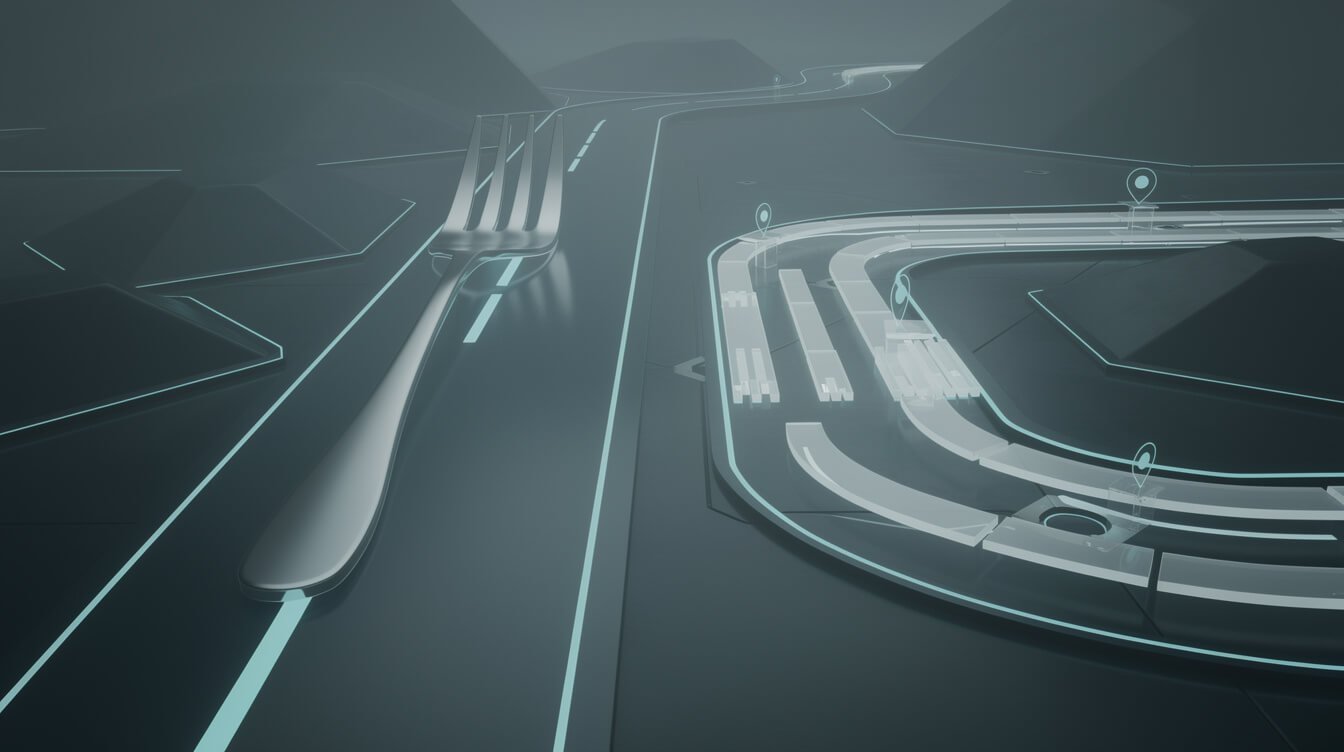A fork in the road showing plan mode versus just prompting