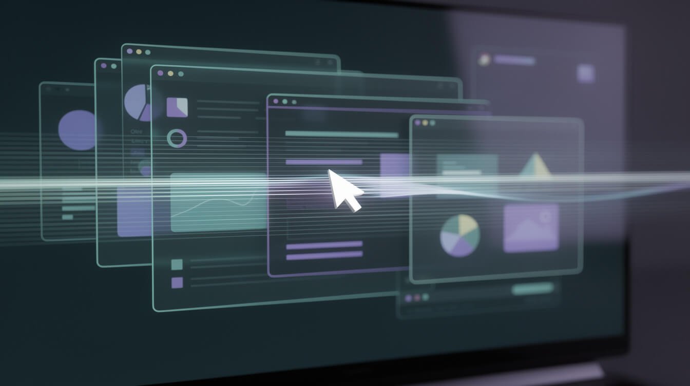 Claude Computer Use capturing a screenshot of a desktop to control the cursor