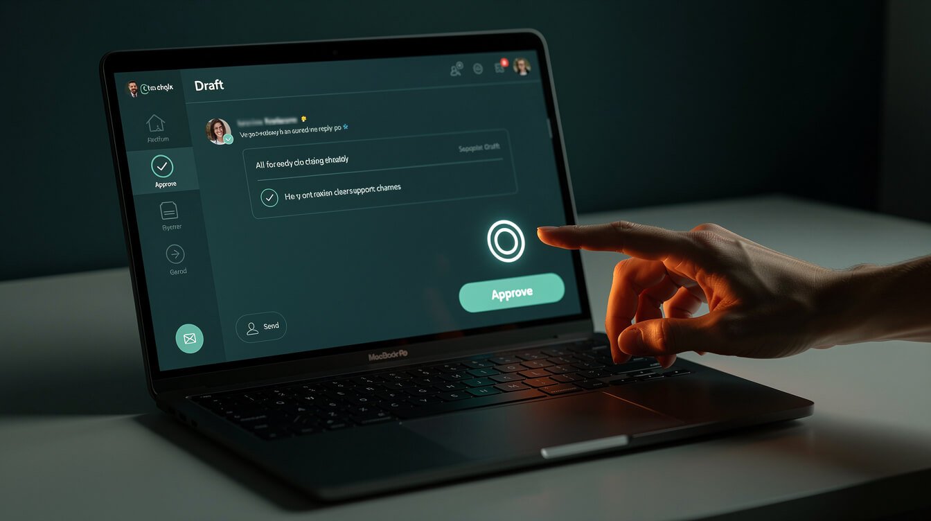 start with one channel and draft-then-send conversational AI