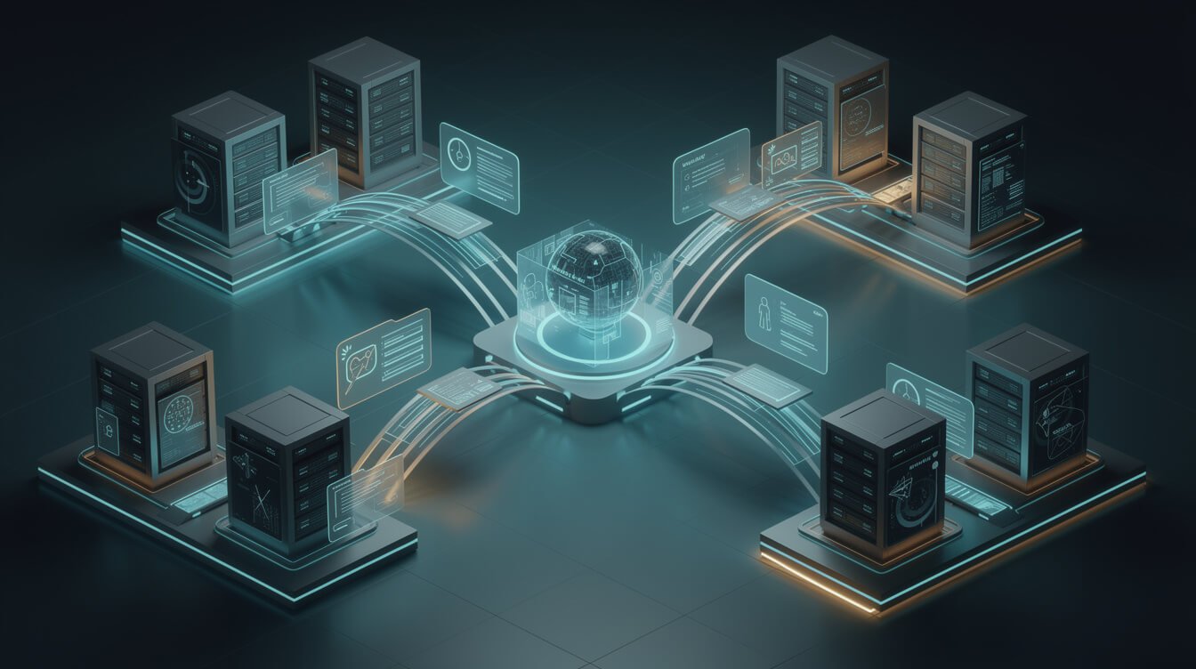 autonomous operations control room with file streams