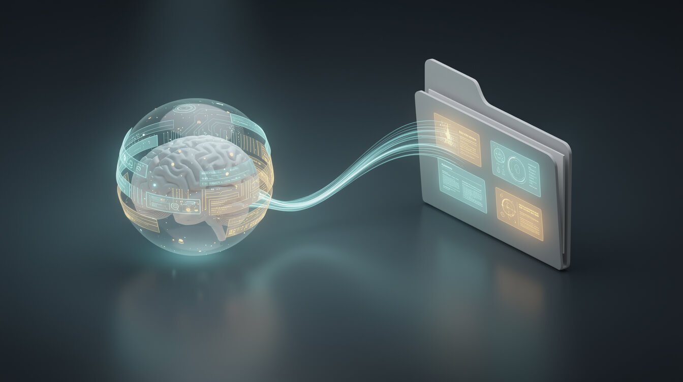 diagram of what a file system mcp server is