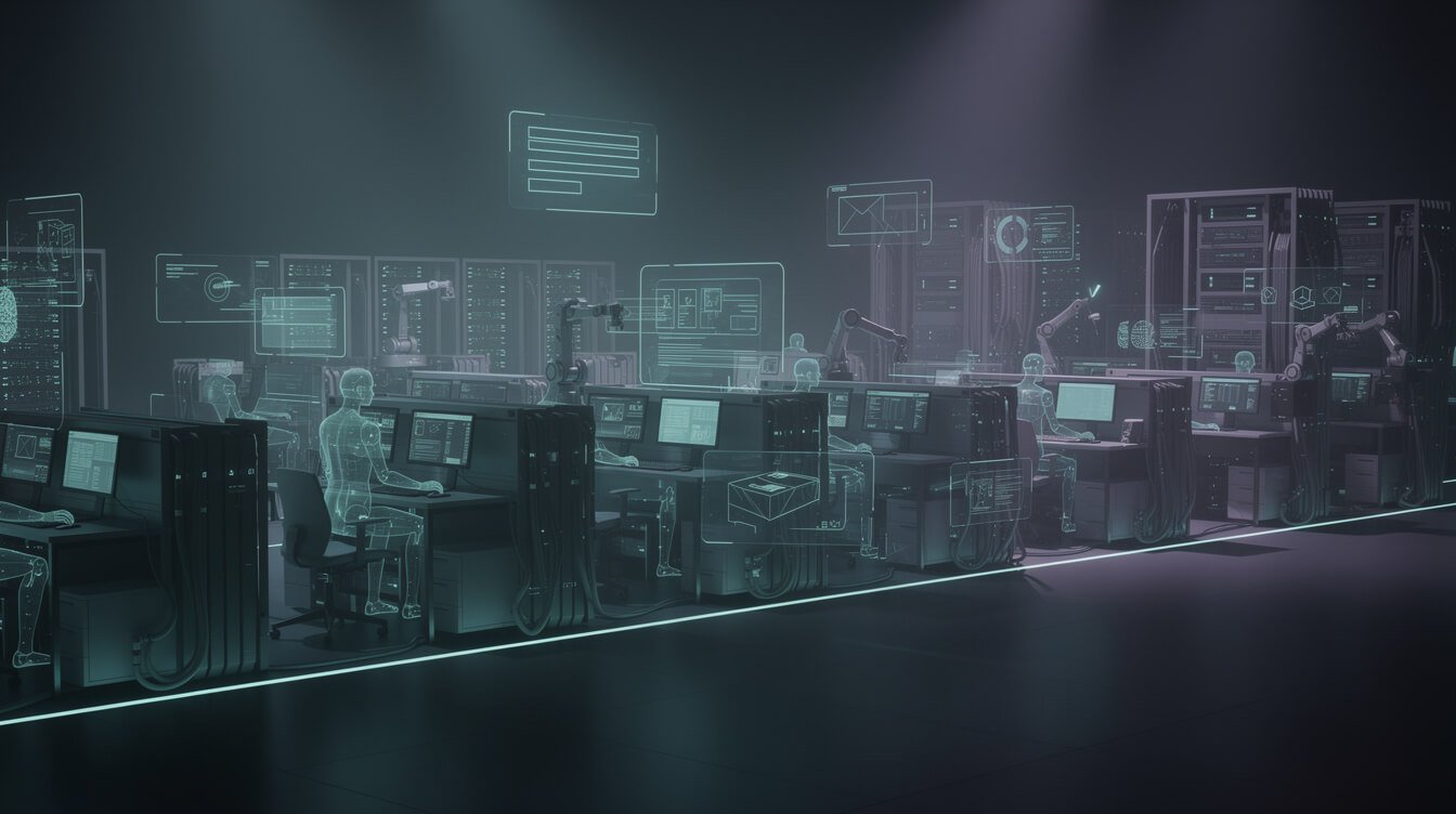 Fleet of autonomous AI agent containers running unattended at night