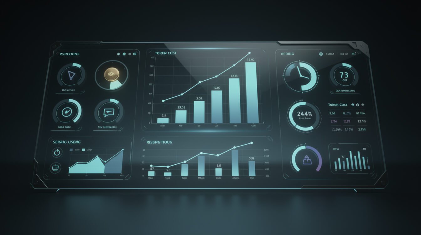 Token cost dashboard for a fleet of claude code agents