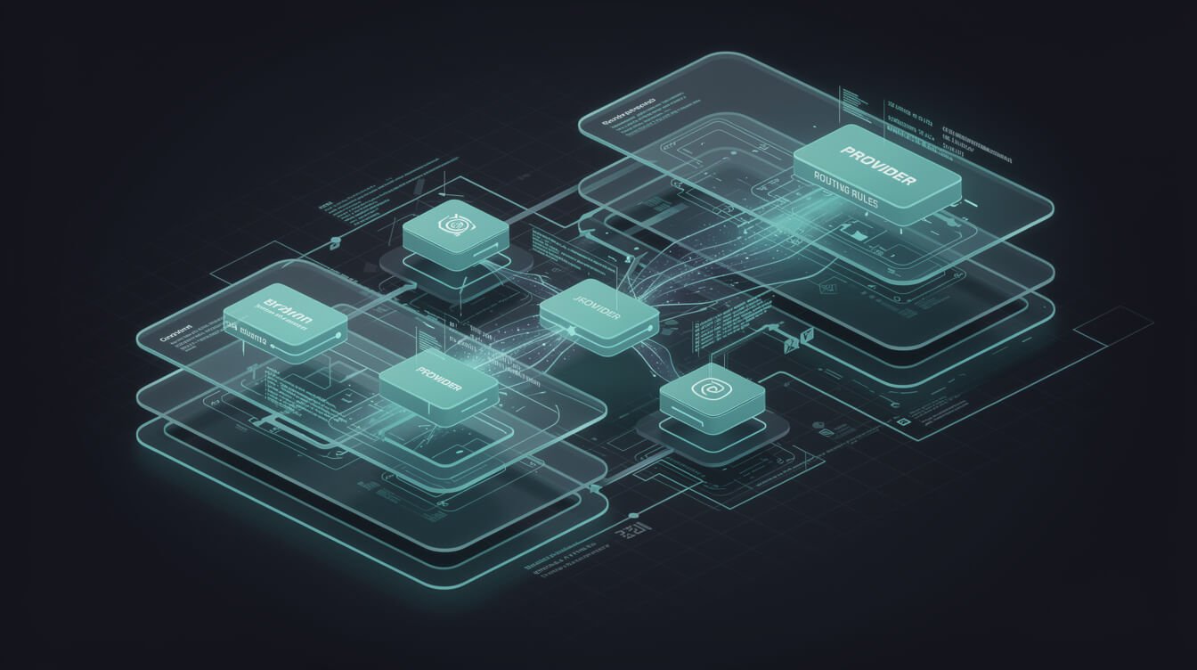 claude code router config.json providers and routing rules