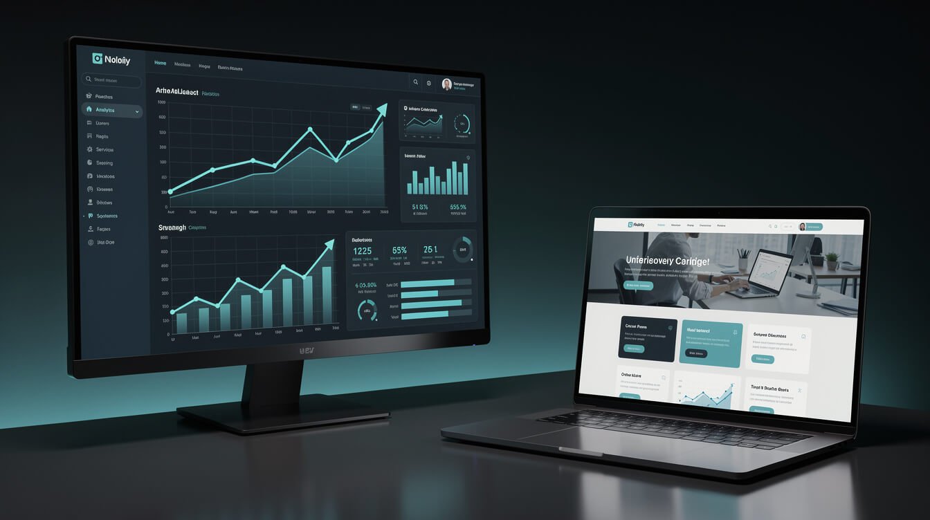 Real Claude Code website with rising traffic receipts