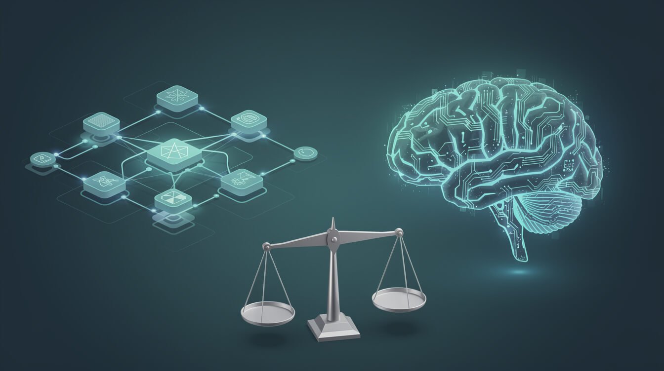 n8n workflow versus an autonomous AI agent decision framework