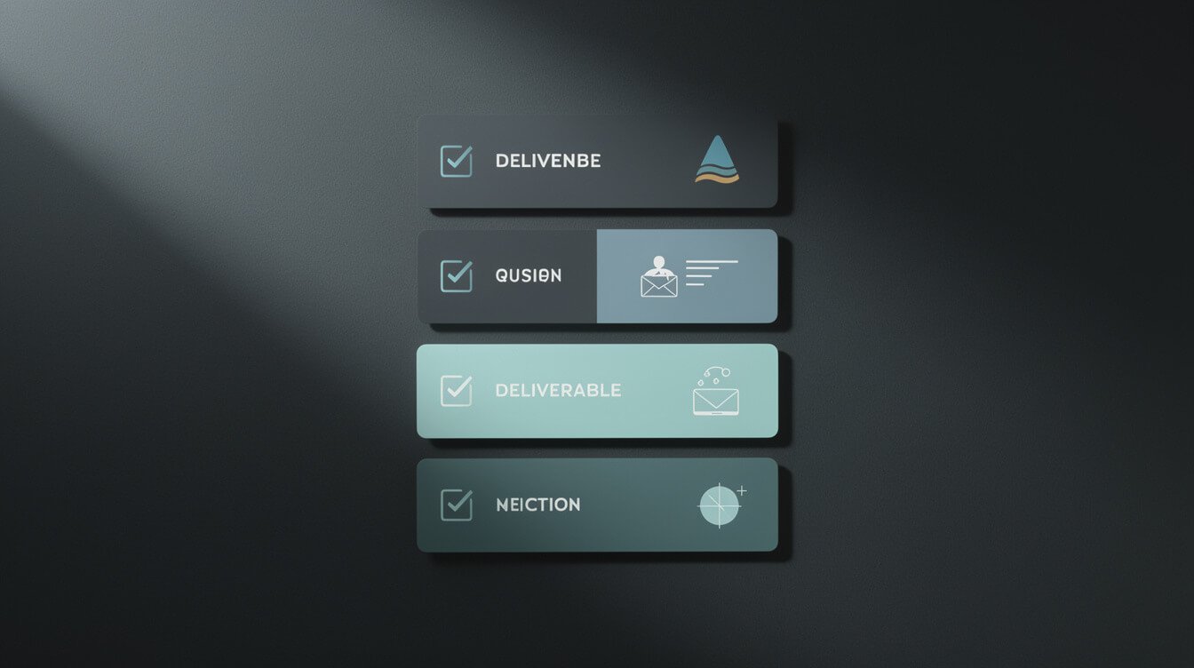 The seven line items on an AI consulting statement of work