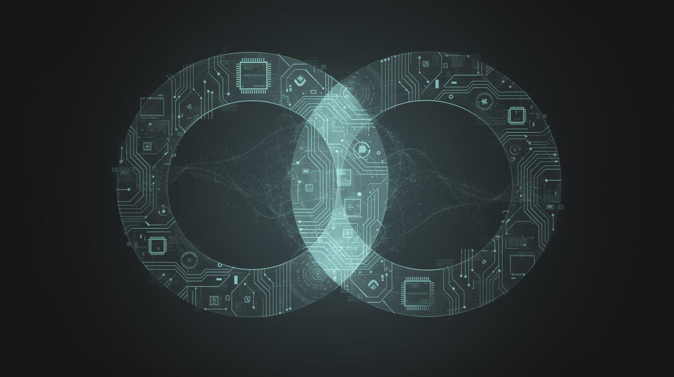 Three overlapping acronym circles showing how much GEO, AEO and LLMO overlap