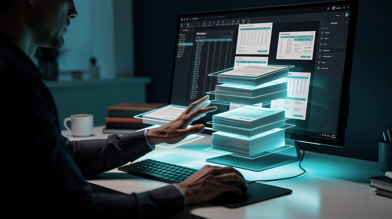 Claude Cowork producing finished documents on a desktop