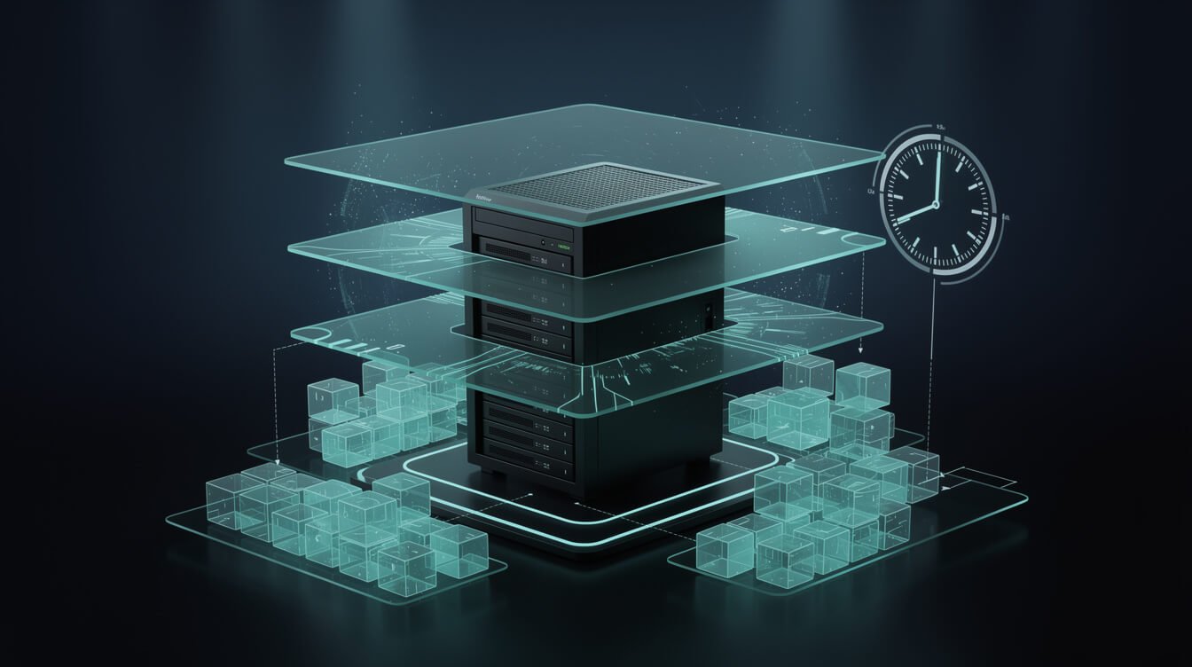 the software stack running on a self-hosted ai server